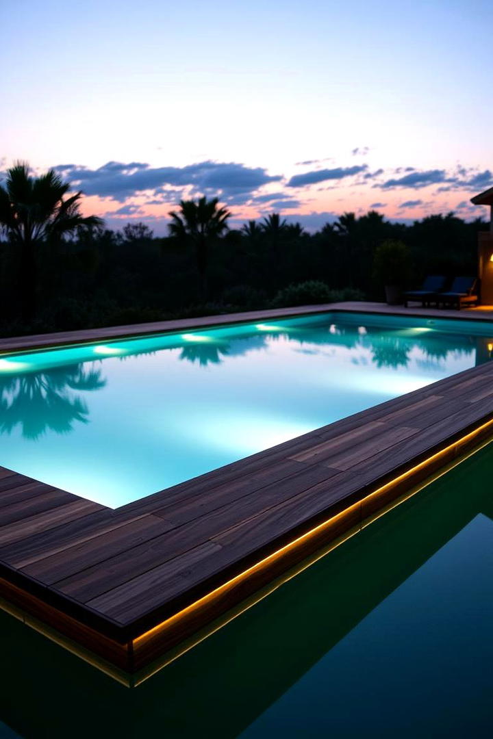 Floating Deck Pool - 30 Small Pool Ideas