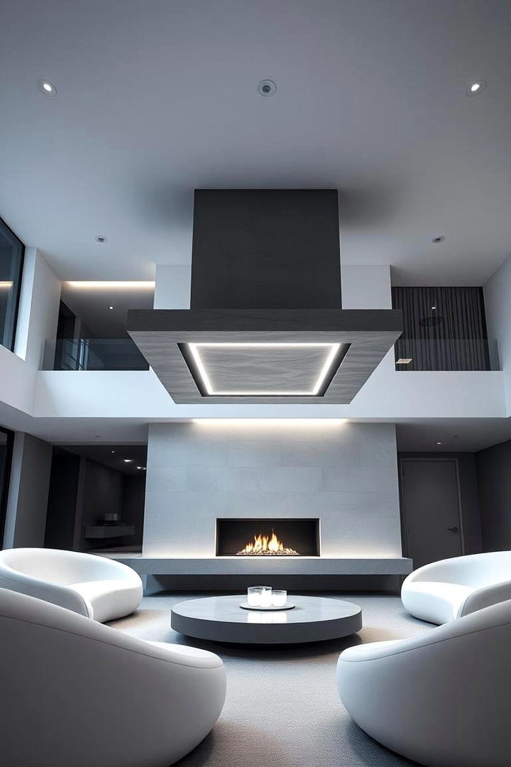 Floating Fireplace Fantasies - 21 Fireplace Ideas