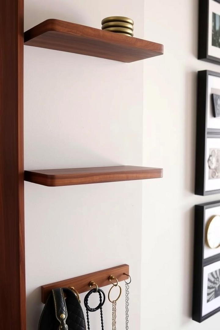 Floating Shelves for Jewelry - 30 Jewelry Storage Ideas