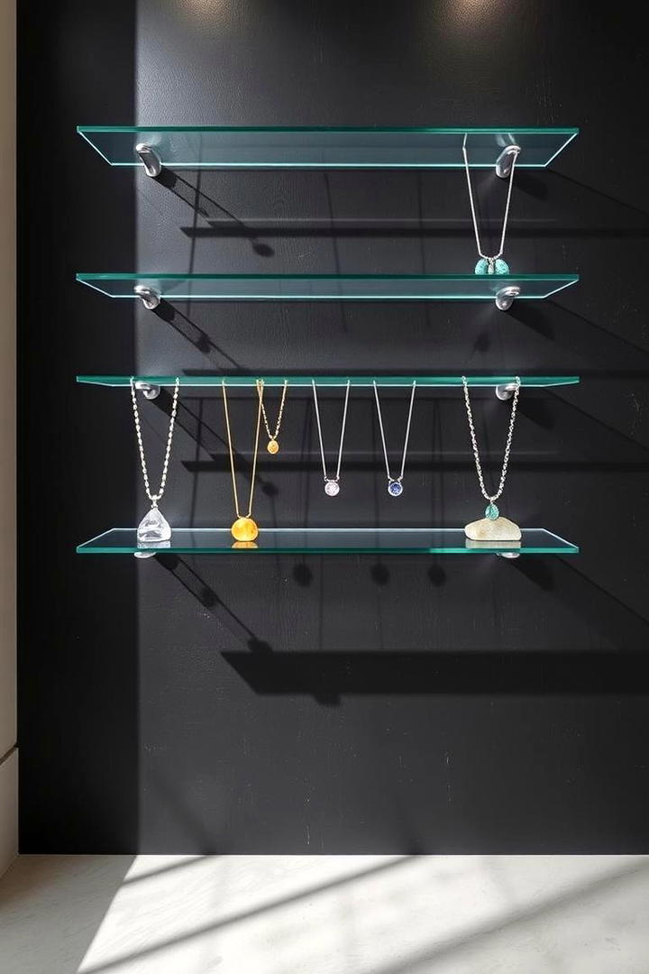 Floating Shelves for Jewelry - 30 Jewelry Storage Ideastxt