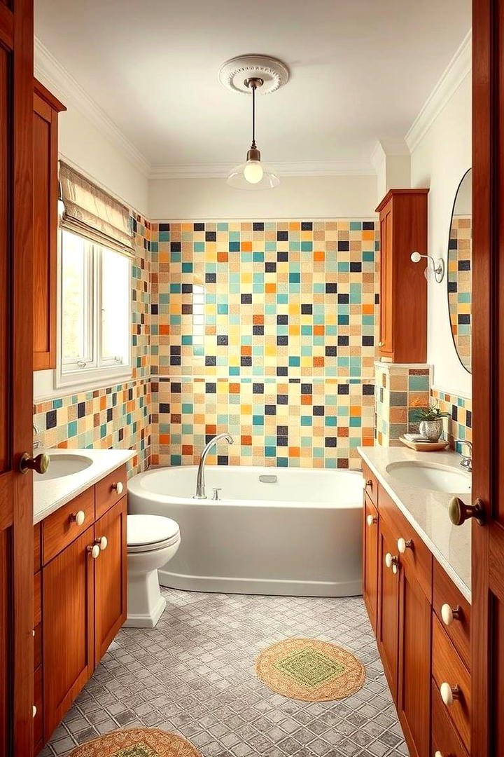 Floating Vanities - 21 Mid-century Modern Bathroom Ideas