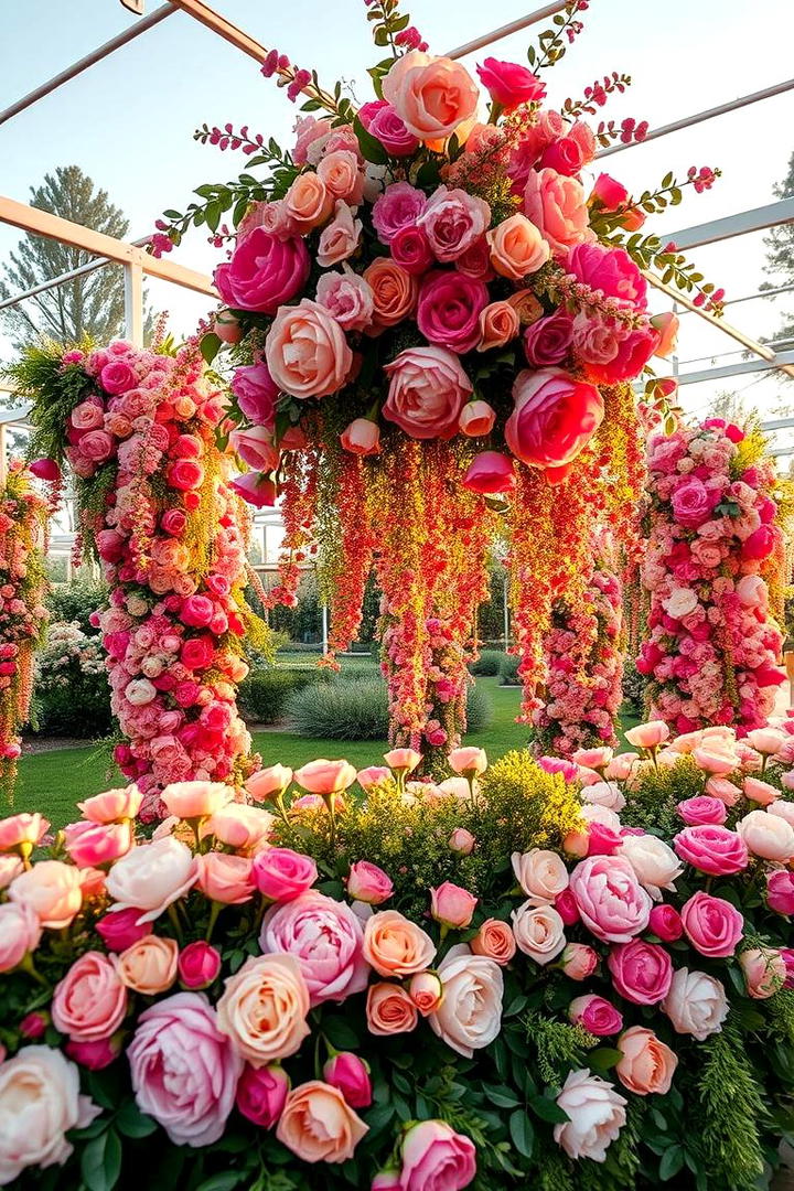 Floral Fantasy Arrangements - 21 Wedding Decoration Ideas