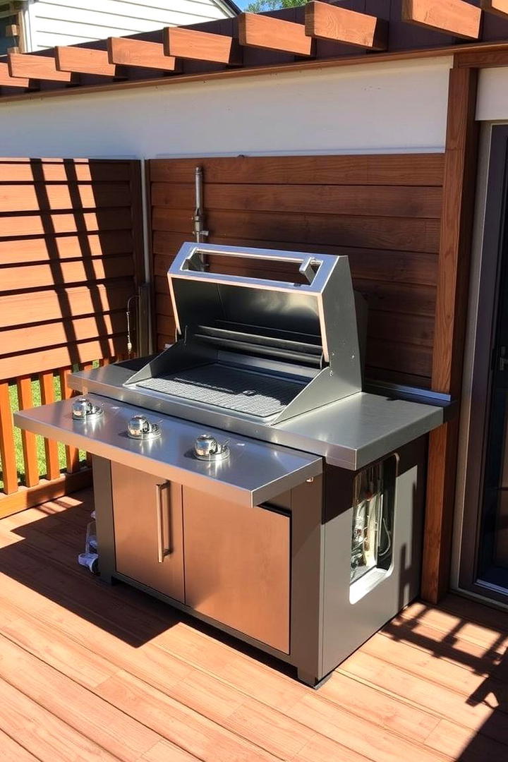 Foldable Counter Extensions - 30 Bbq Island Ideas