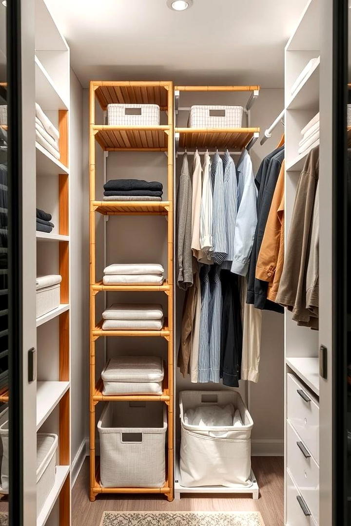 Foldable Shelving Systems - 30 Closet Shelving Ideas