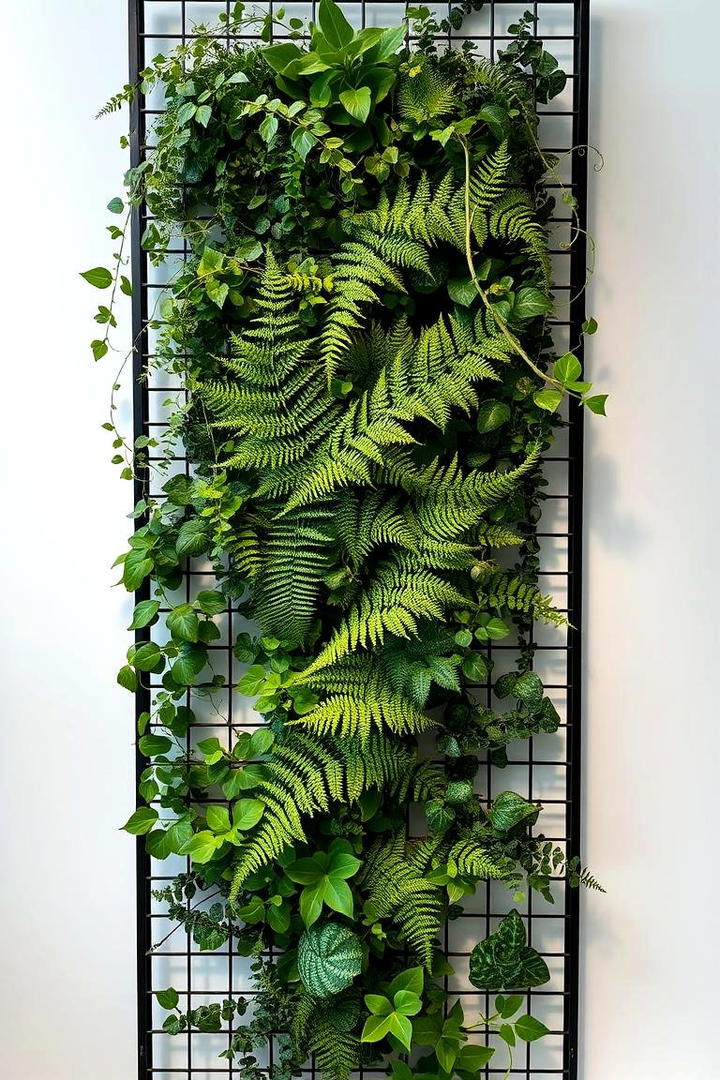 Foliage Art Installation - 21 Vertical Garden Ideas