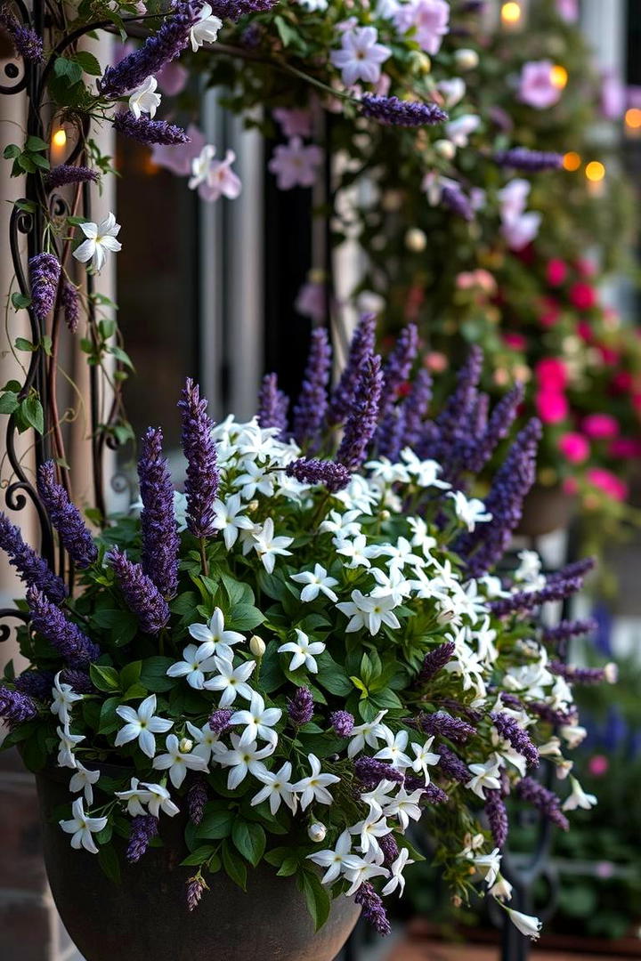 Fragrant Floral Container Garden - 21 Container Garden Ideas