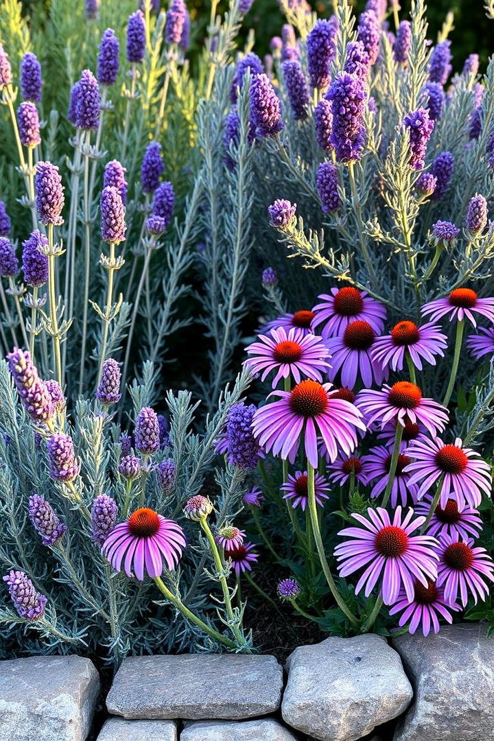 Fragrant Herb and Bloom Mix - 21 Flower Bed Ideas