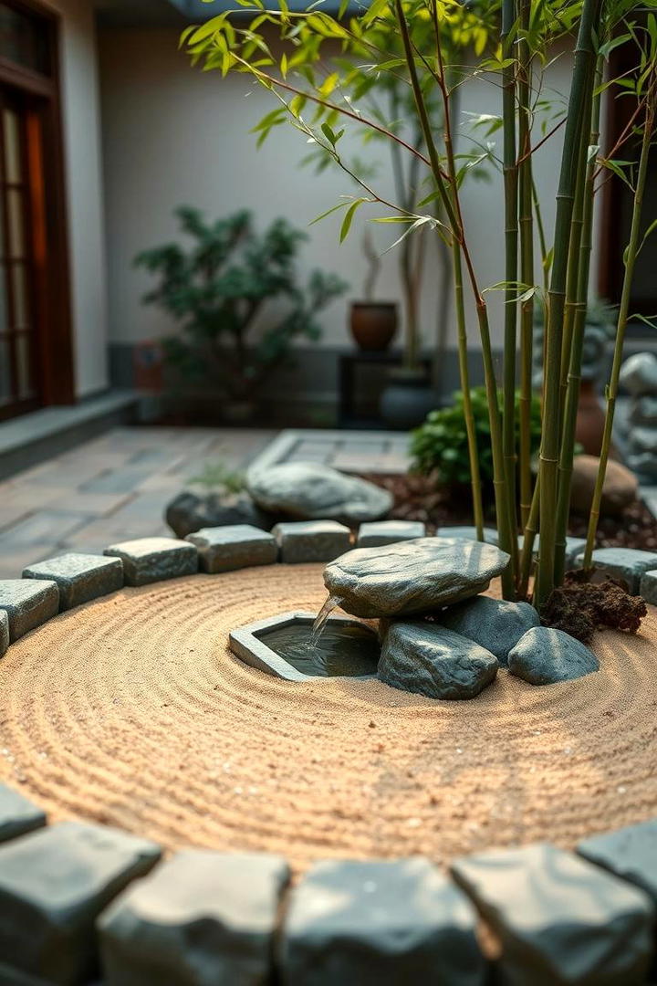 Frugal Mini Zen Garden - 30 Budget Small Garden Ideas