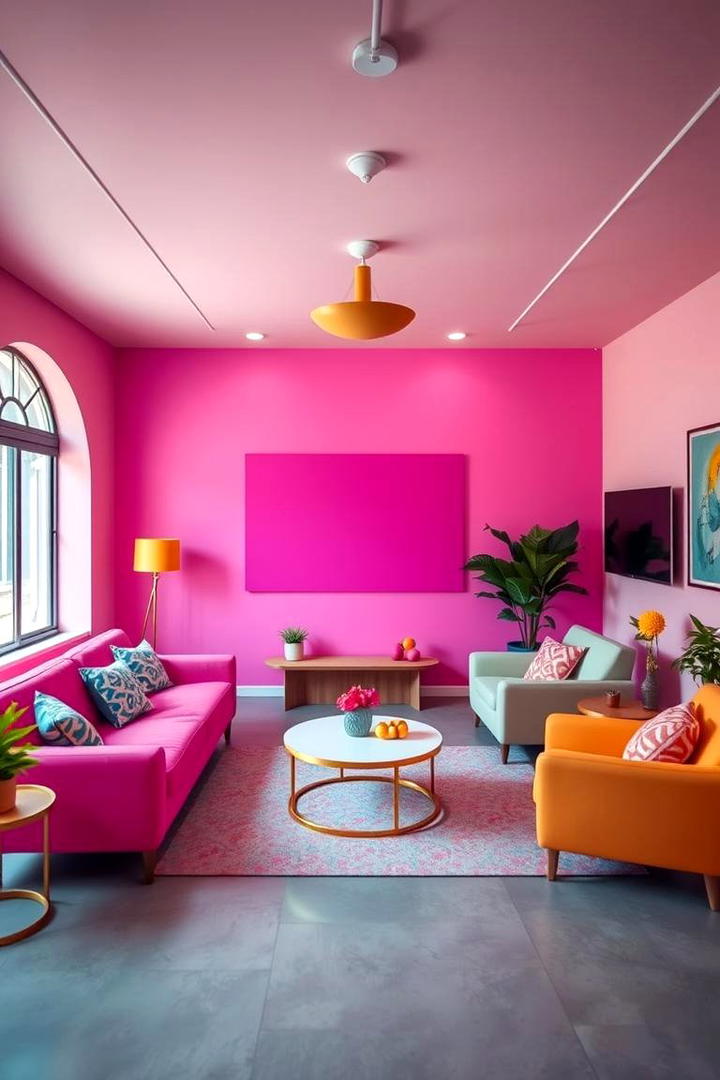 Fuchsia Flair - 21 Accent Wall Colors