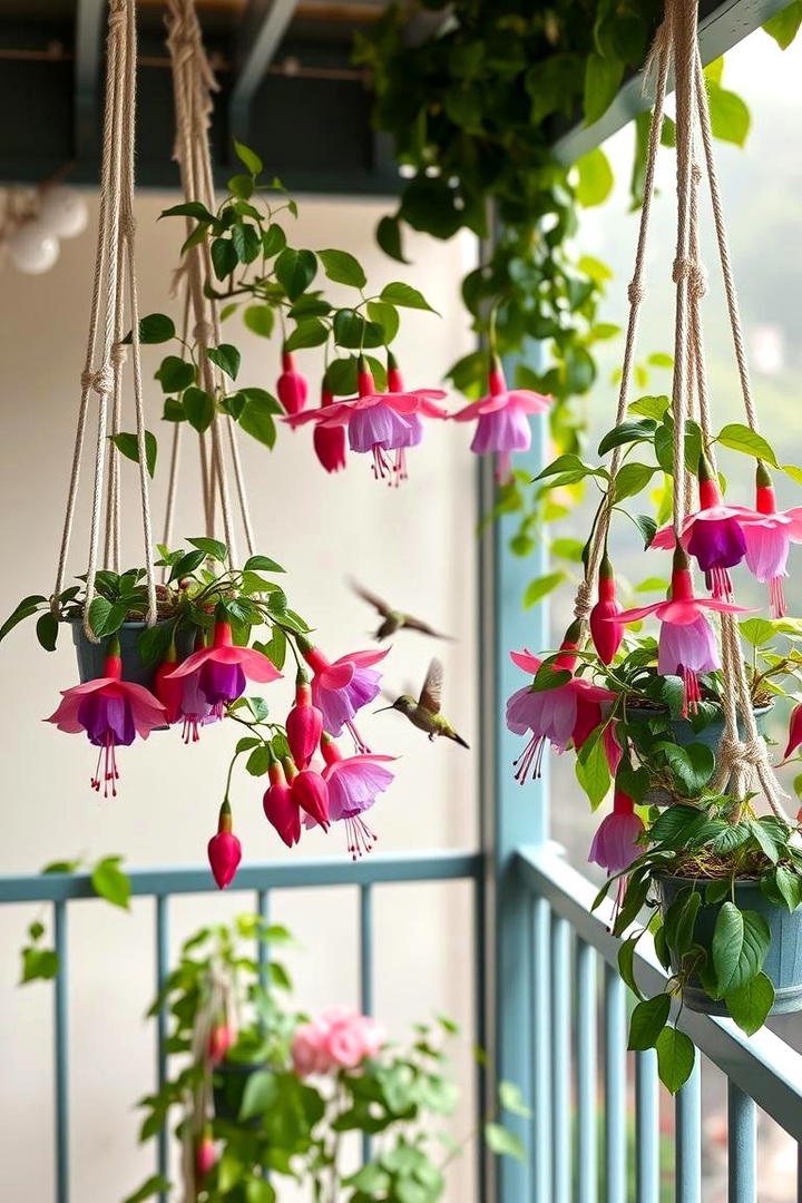 Fuchsia - 30 Flowering Plants for Balcony