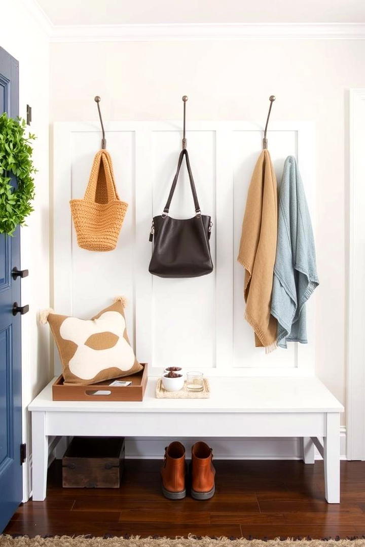 Functional Entryway Solutions - 21 Minimalist Apartment Ideas