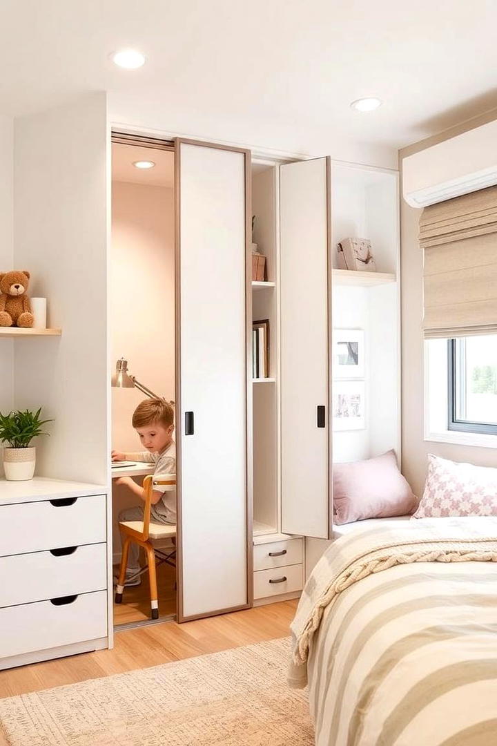 Functional Room Dividers - 21 Boy and Girl Shared Small Room Ideas