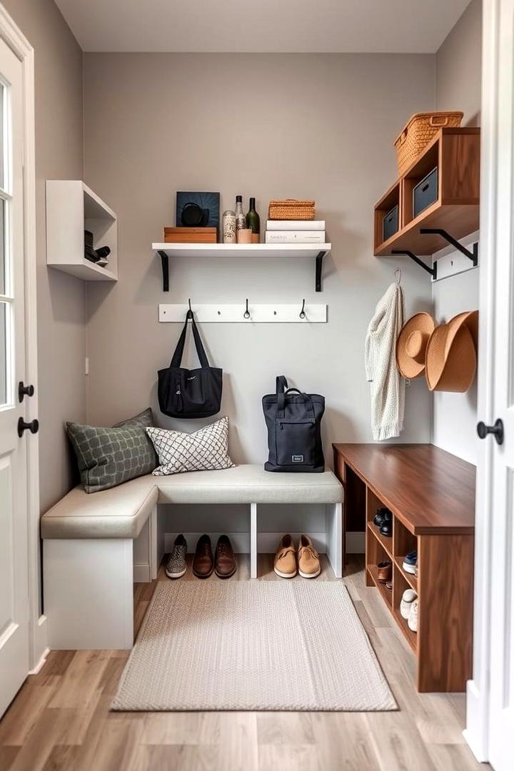 Functional Storage Solution - 21 Entryway Ideas