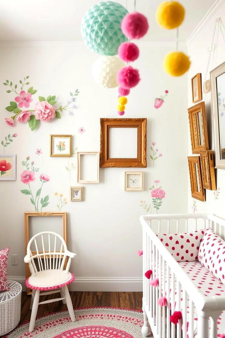 Funky Artistic Details - 30 Twin Nursery Ideas