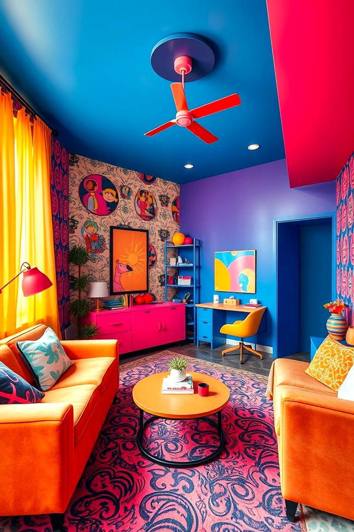 Funky Color Pop Decor - 21 Kids Room Ideas