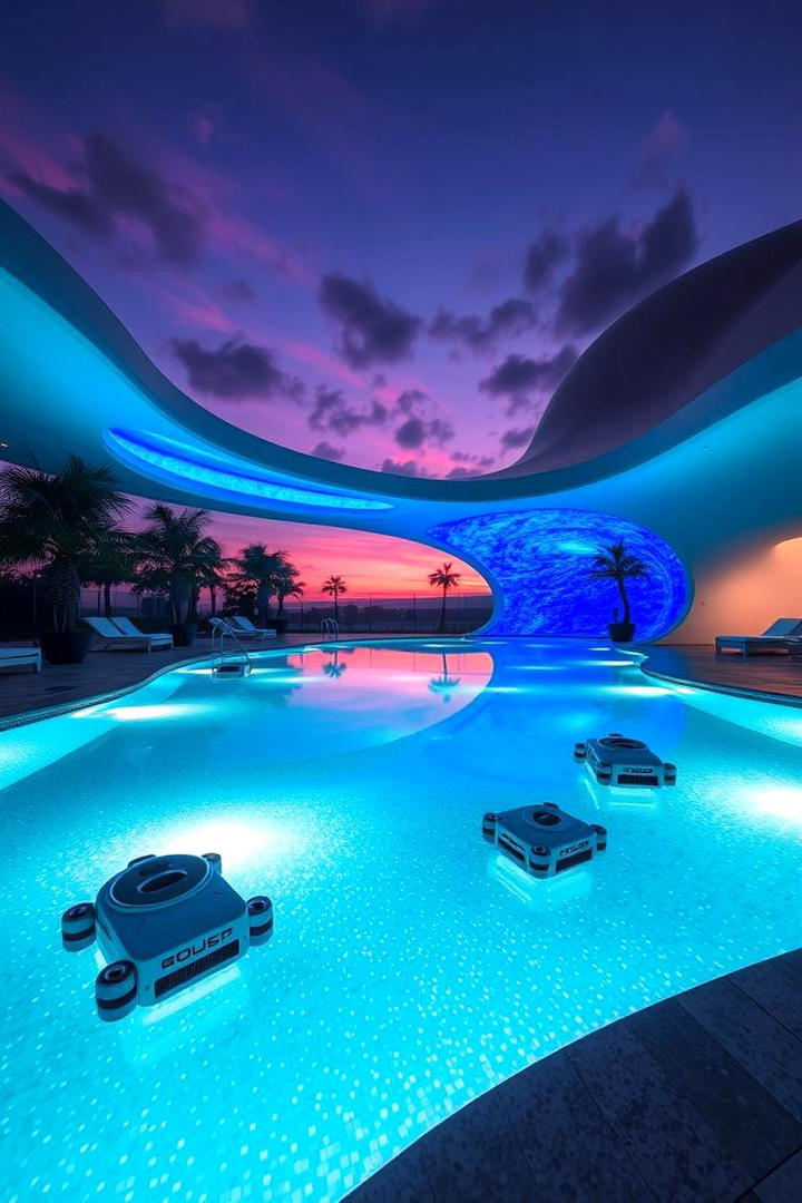 Futuristic Design Pool - 30 Small Pool Ideas