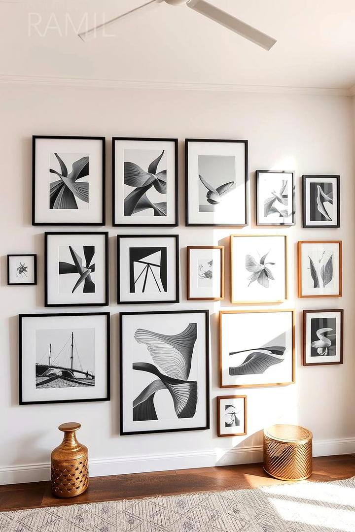 Gallery Wall Display - 30 Photo Display Ideas