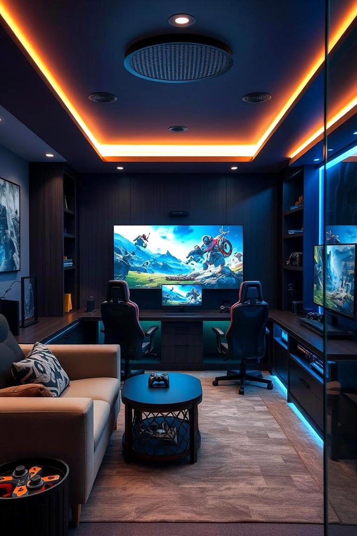 Gaming Zone Retreat - 21 Boys Room Ideas