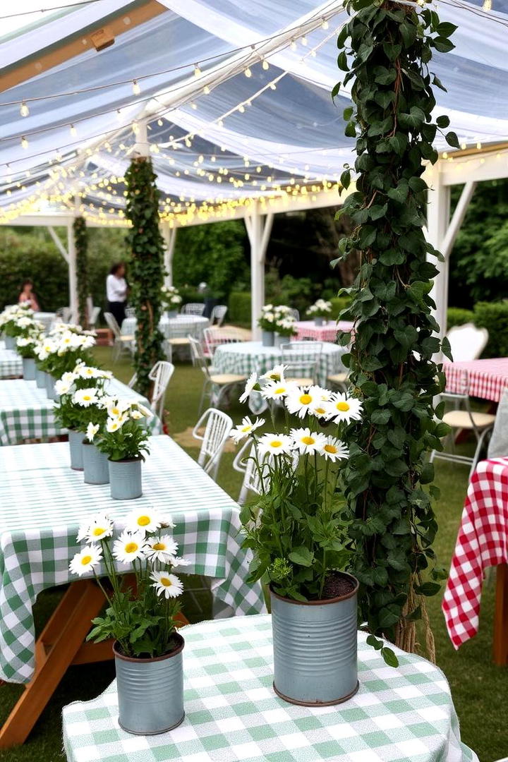 Garden Party Inspired Decor - 21 Wedding Table Decoration Ideas