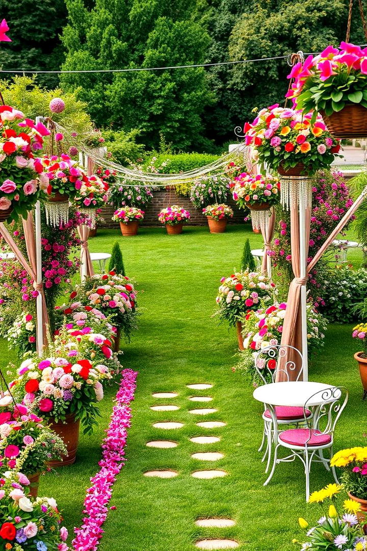 Garden Party Splendor - 21 Wedding Decoration Ideas