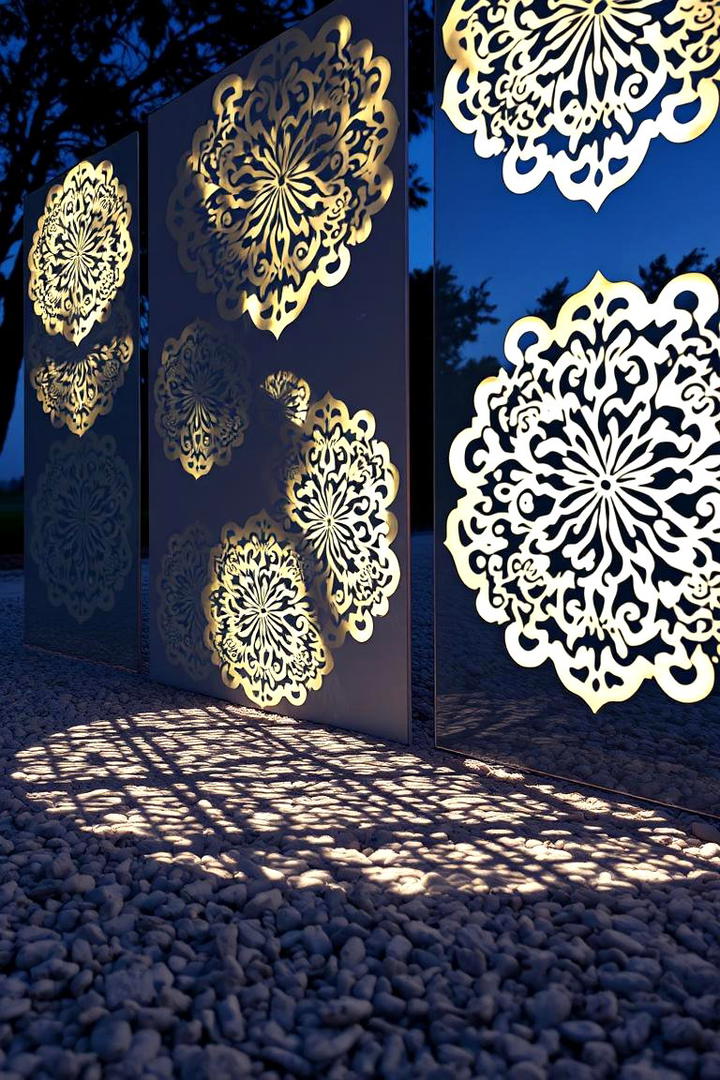 Garden Shadow Art - 30 Garden Art Ideas