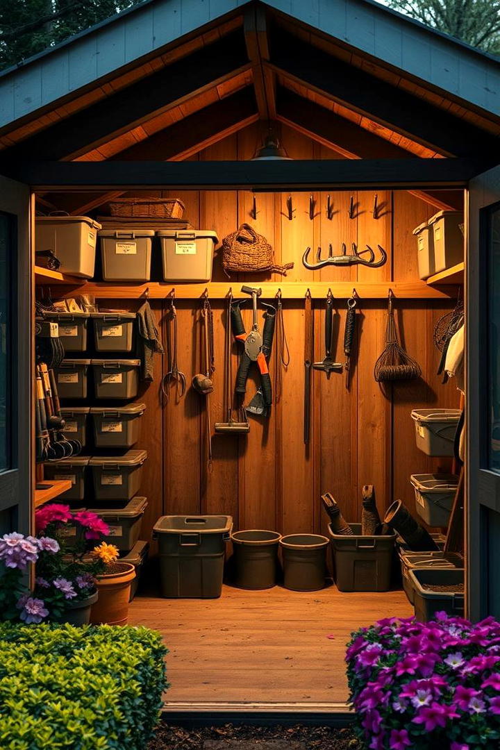 Garden Shed Organization - 30 Outdoor Storage Ideas