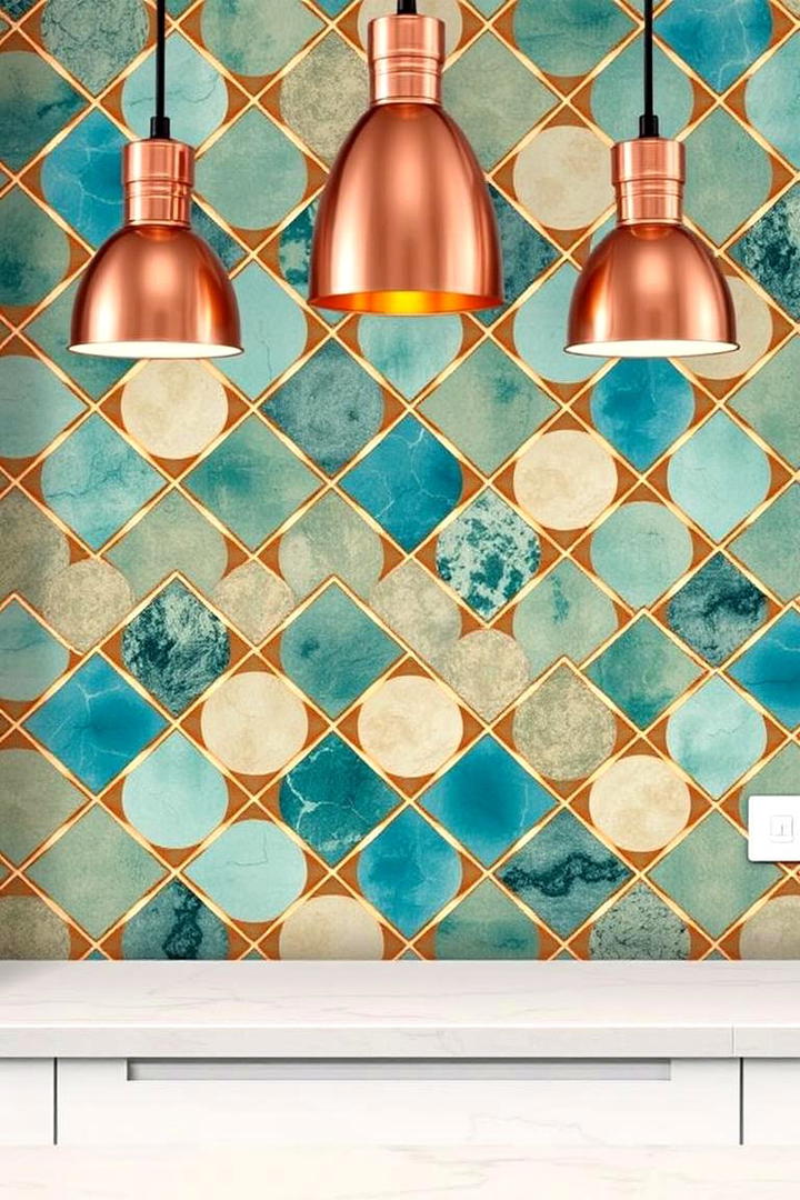 Geometric Tile Designs - 30 Southwest Interior Design Ideas