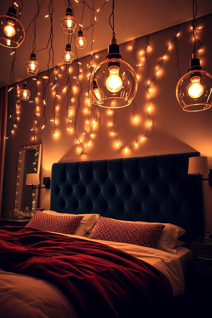 Glamorous Accent Lighting - 21 Teen Girl Bedroom Ideas