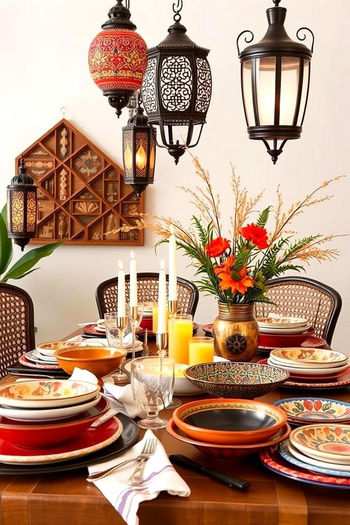 Global Fusion Table Setting - 21 Table Setting Ideas