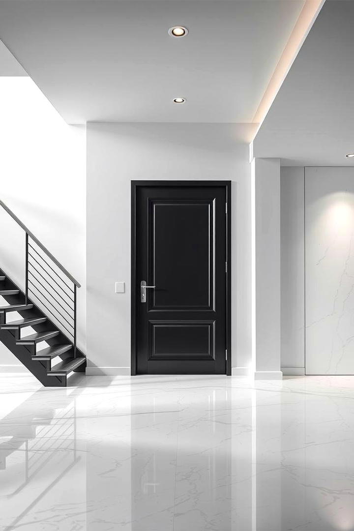 Graphite Black - 30 Interior Door Color Ideas