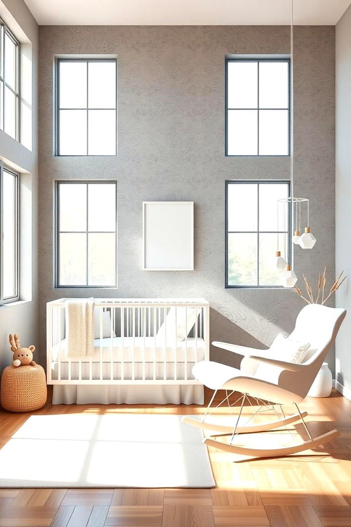 Grey Walls with Subtle Elegance - 30 Grey Nursery Ideas