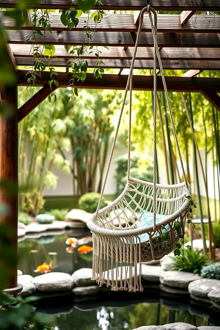 Hammock Chair - 21 Outdoor Seating Ideas