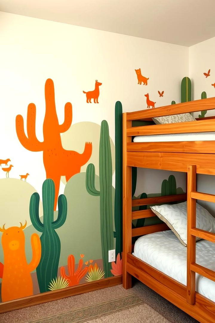 Hand Painted Mural Elements - 30 Southwest Interior Design Ideas