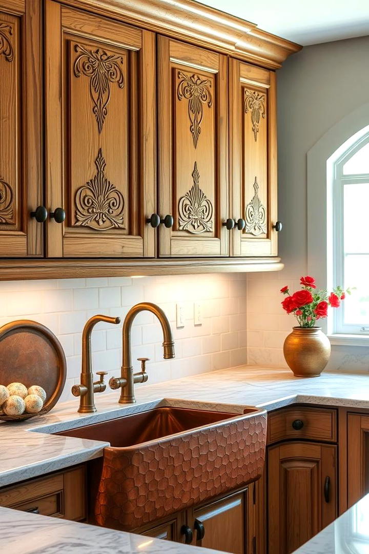 Handcrafted Artisan Details - 30 Eclectic Kitchen Ideas