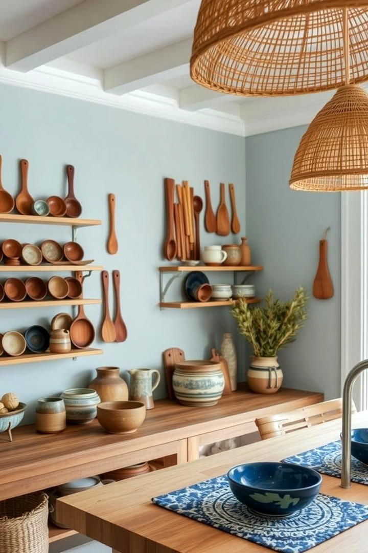 Handcrafted Beach Accents - 21 Beach House Decor Ideas