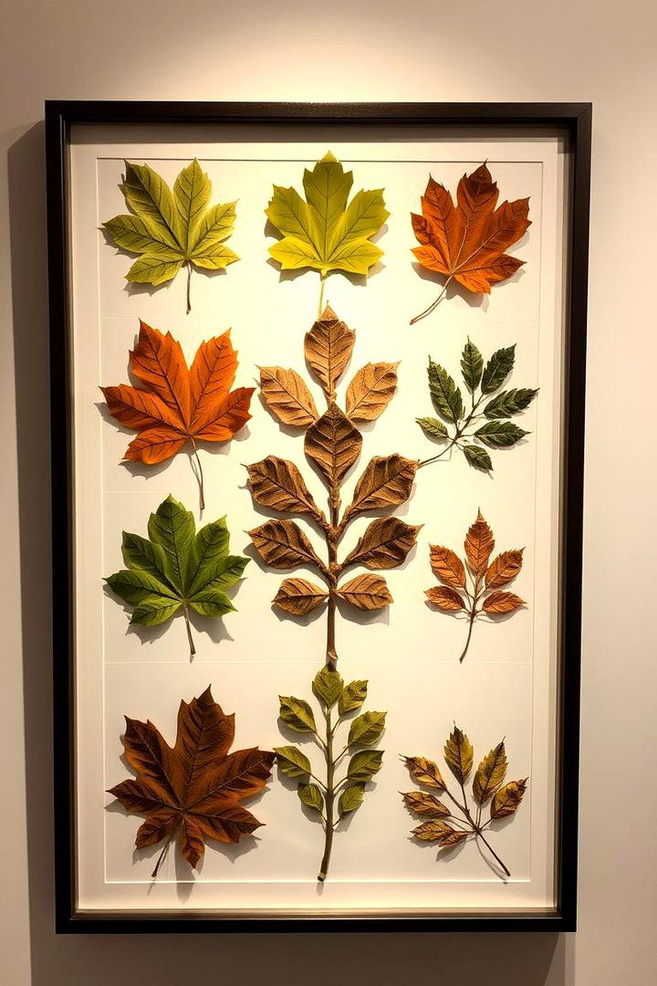 Handcrafted Leaf Designs - 21 Thanksgiving Decor Ideas