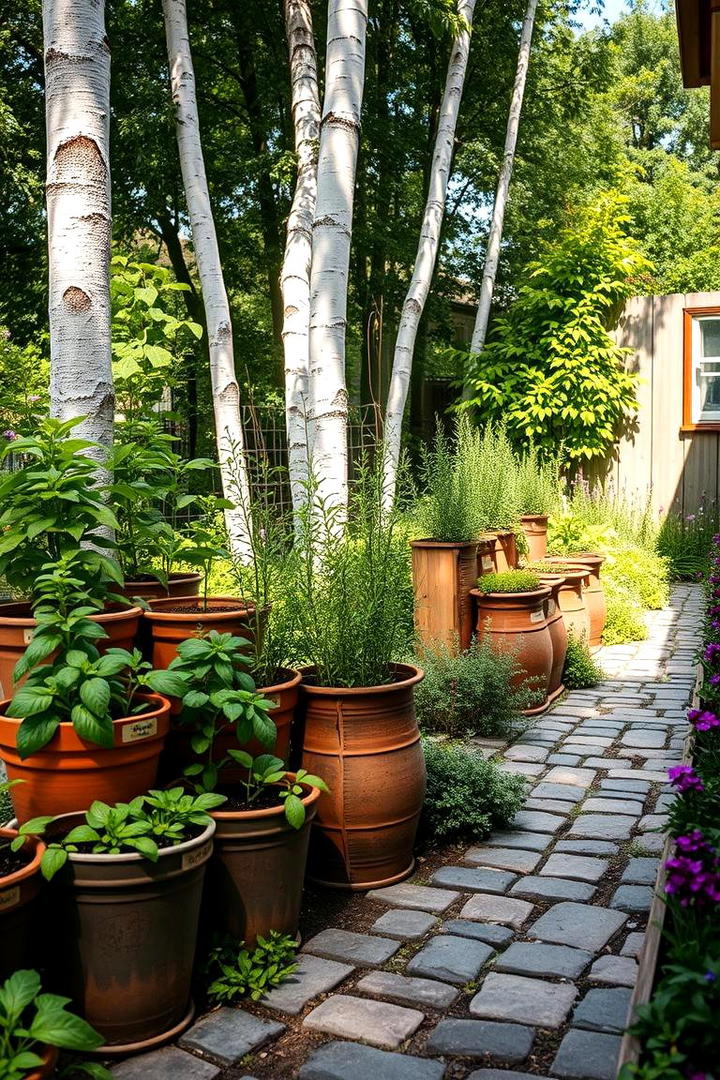 Herb Garden Corners - 21 Cottage Garden Ideas