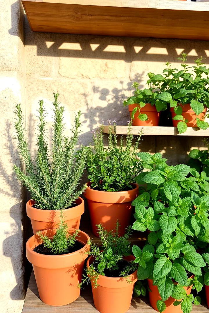 Herb Garden Divider - 30 Garden Screening Ideas