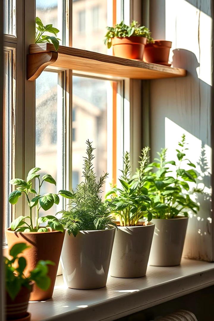 Herb Haven Container Garden - 21 Container Garden Ideas