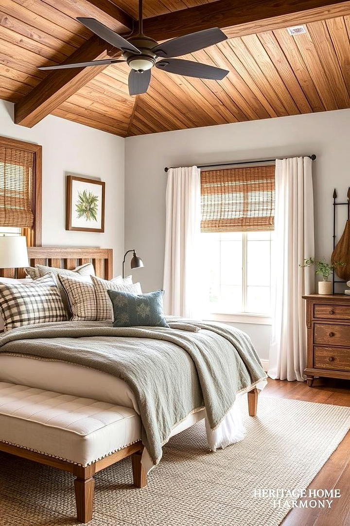 Heritage Home Harmony - 21 Farmhouse Bedroom Ideas