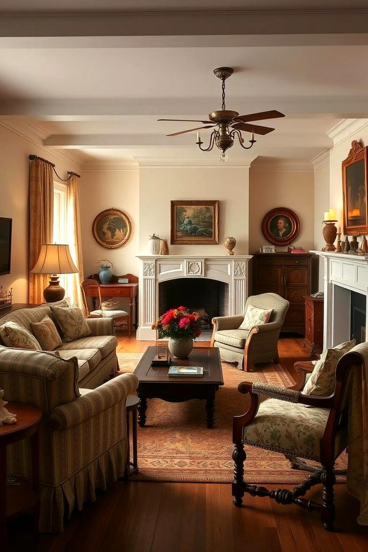 Heritage Inspired Ambiance - 21 Country Living Room Ideas