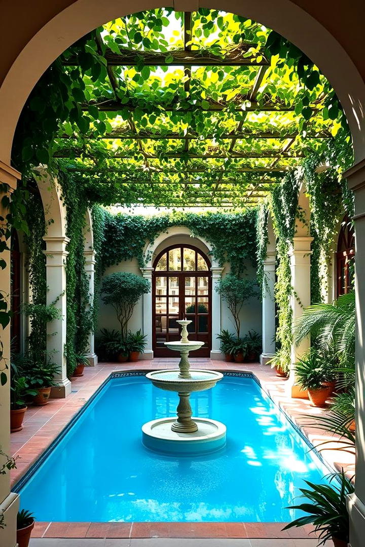 Hidden Courtyard Pool - 30 Small Pool Ideas