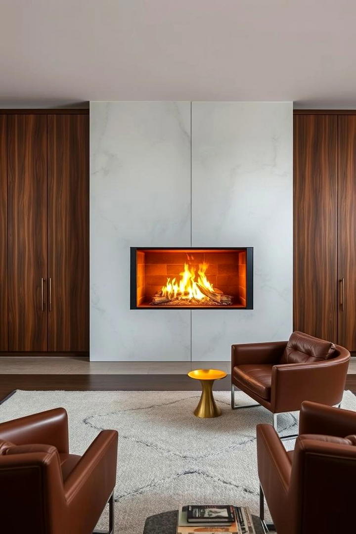 Hidden Hearths for Sleek Spaces - 21 Fireplace Ideas