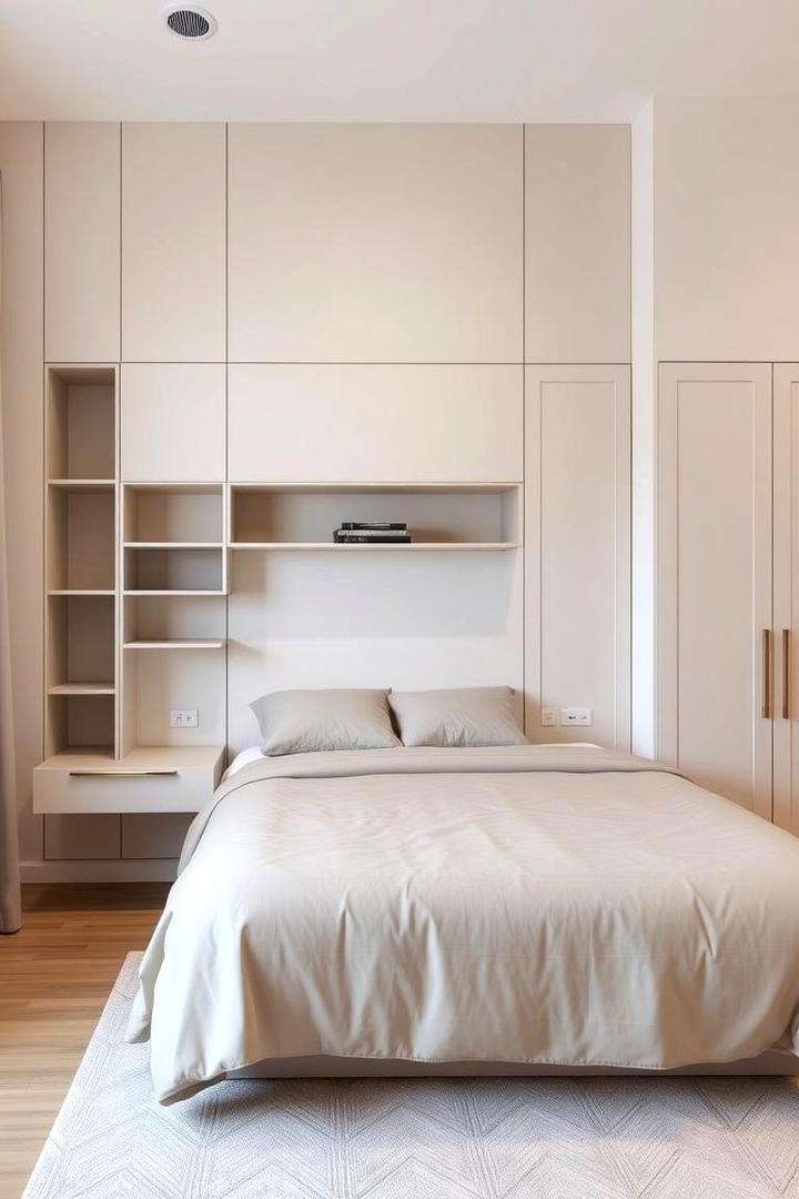 Hidden Storage Innovations - 21 Minimalist Bedroom Ideas