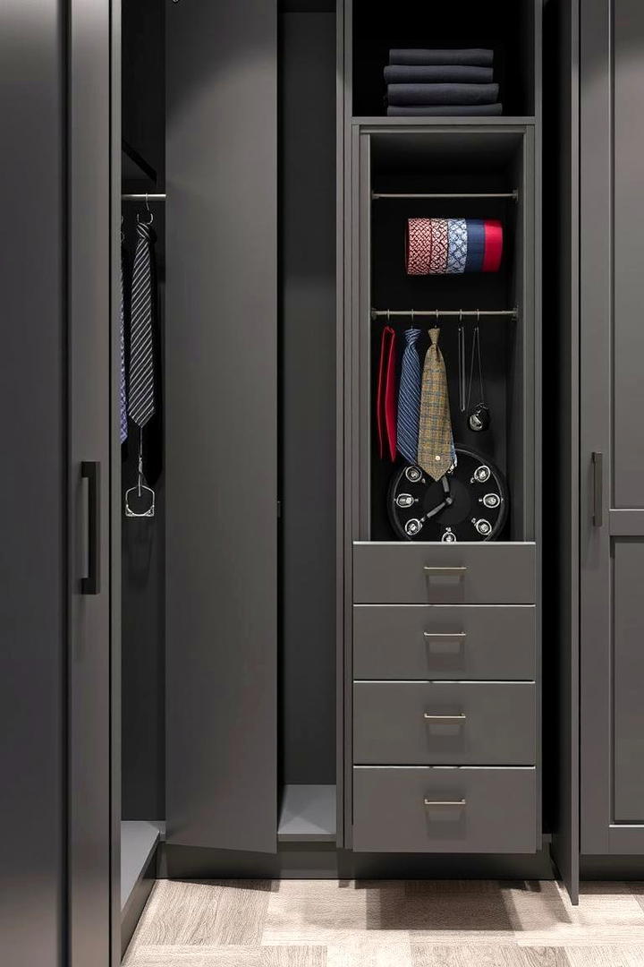 Hidden Storage Solutions - 30 Dressing Room Ideas