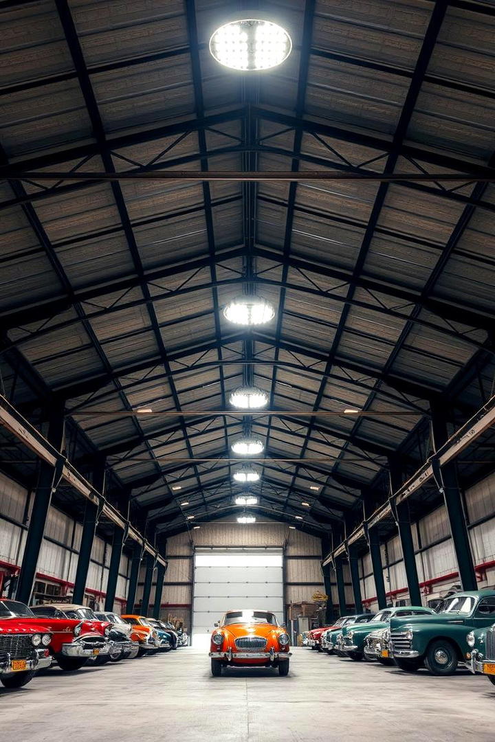 High Bay LED Fixtures - 30 Garage Lighting Ideas