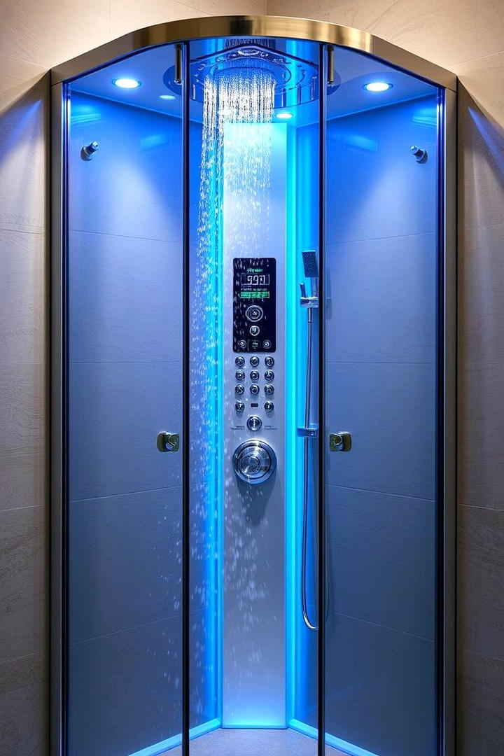 High Tech Showers - 21 Modern Bathroom Ideas