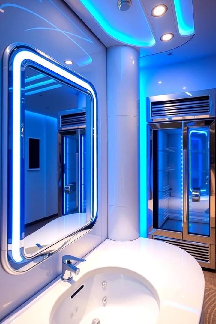 High Tech Skincare Haven - 30 Facial Room Ideas