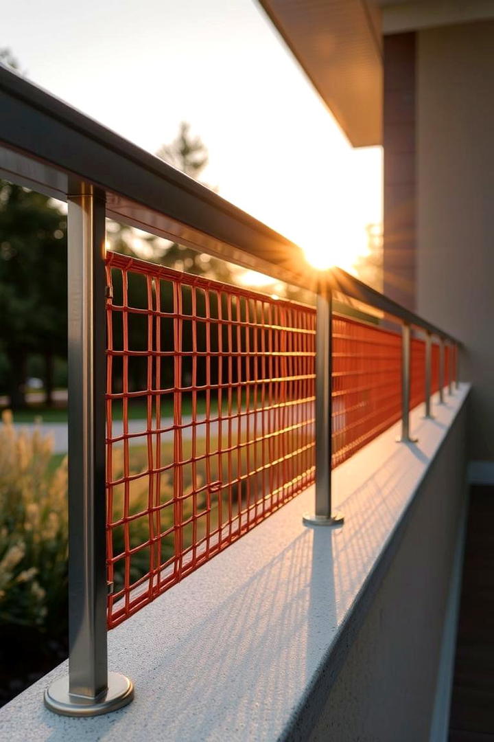 Hybrid Metal Compositions - 30 Metal Deck Railing Ideas