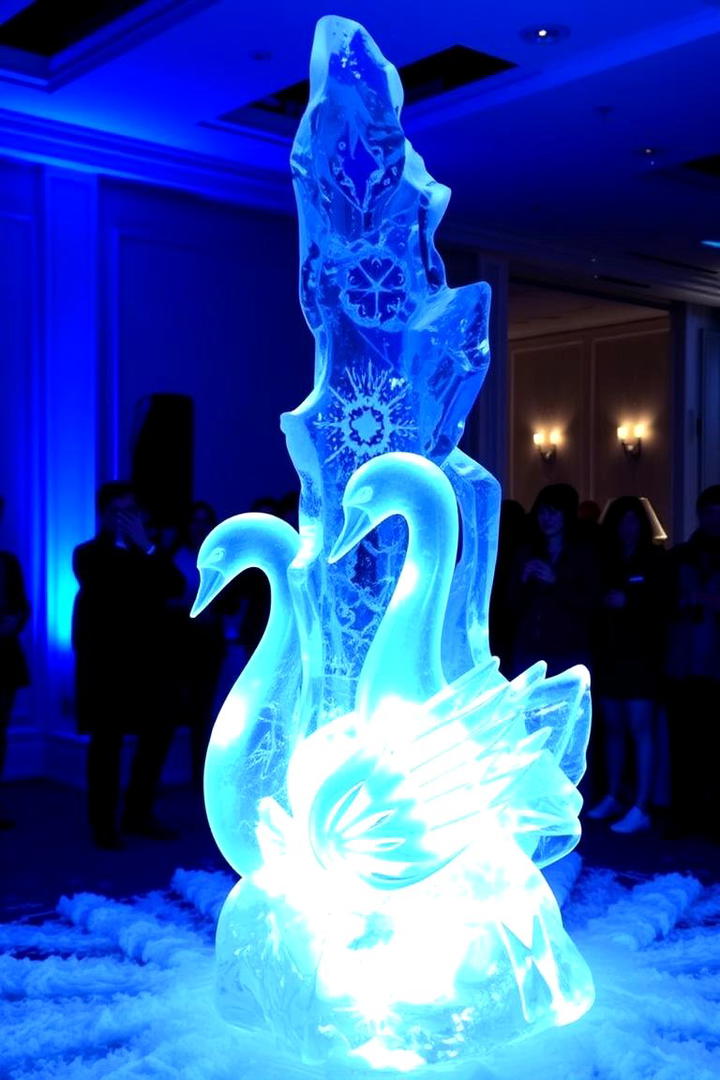 Ice Sculpting Displays - 21 Wedding Entertainment Ideas